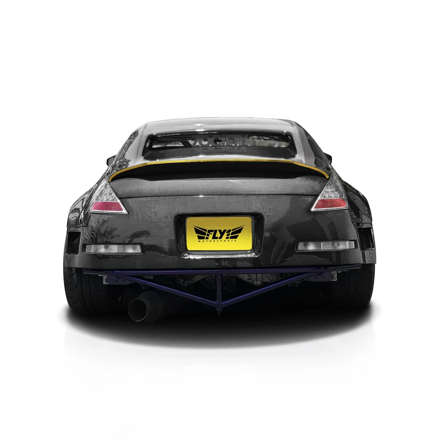 Nissan 350Z Avi Edition Vented Wide Rear Bumper — Fly1 Motorsports